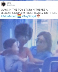 Toy Story 4, una scena con riferimenti LGBT fa partire il boicottaggio
